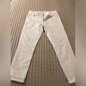 White Michael Kors Ankle Jeans, Size 2
